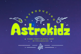 Astrokidz: A Playful Display Font for Modern Brands