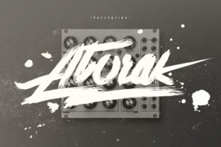 Atorak: A Bold Display Font for Brand Identity