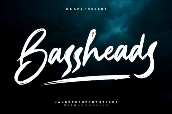 Bassheads: A Display Font for Bold Branding
