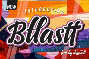 Bllastt: A Bold Display Font for Modern Branding
