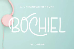 Bochiel Font: A Casual Display Typeface for Makers