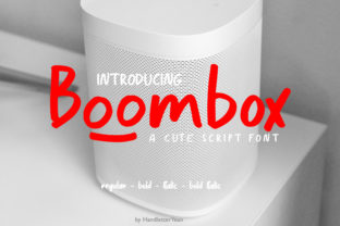 Boombox: A Playful Display Font for Web Design