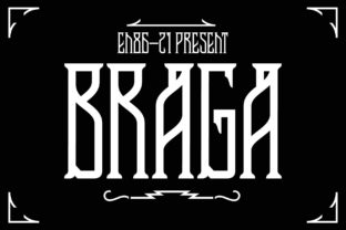 Braga: A Bold Display Font for Makers