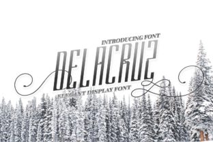 Delacruz: A Bold Display Font for Impactful Campaigns