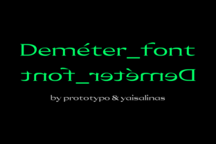 Deméter: A Modern Display Font for Digital Design