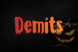 Demits Typeface: Elevate Your Halloween Campaigns