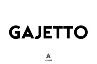 Gajetto: A Clean Display Font for Modern Brands