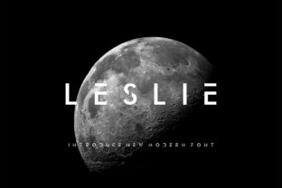 Leslie: A Futuristic Display Font for Web Design