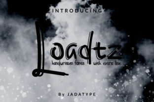 Loadtz: The Display Font That Commands Attention