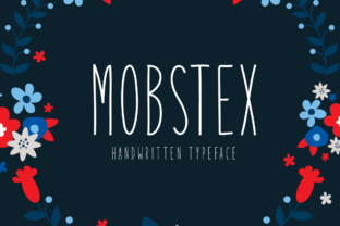Mobstex: A Bold Display Font for Modern Branding