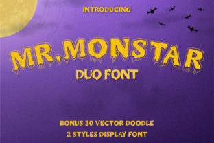 Mr. Monstar: A Spooky Display Typeface for Editors
