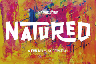 Natured Font: A Bold Display Typeface Review