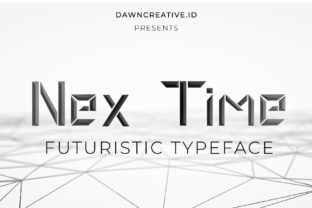Nex Time: A Modern Display Font for Makers