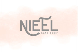 Nieel: A Modern Display Font for Editorial Design
