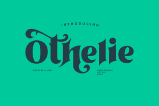 Othelie: A Fashionable Gothic Typeface for Bold Brands
