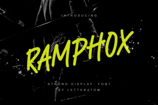 RAMPHOX: A Bold Display Font for High-Impact Campaigns