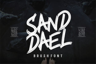 Sand Dael Font: Bold Display Type for Campaigns