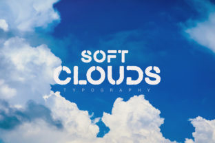 Soft Clouds: A Light Display Font for Web Design